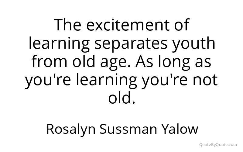 Preview image for this quote by Rosalyn Sussman Yalow