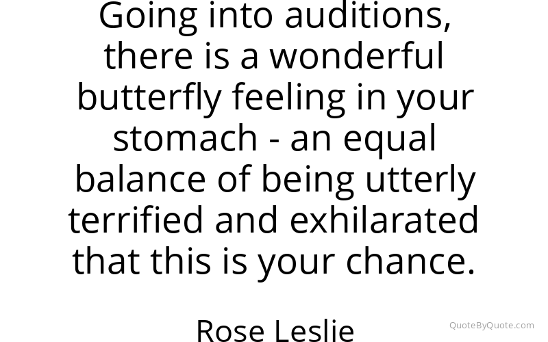 Preview image for this quote by Rose Leslie