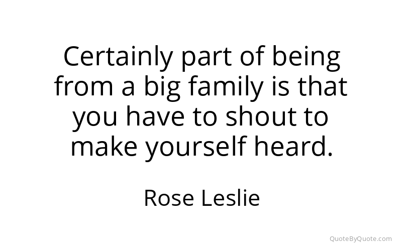 Preview image for this quote by Rose Leslie
