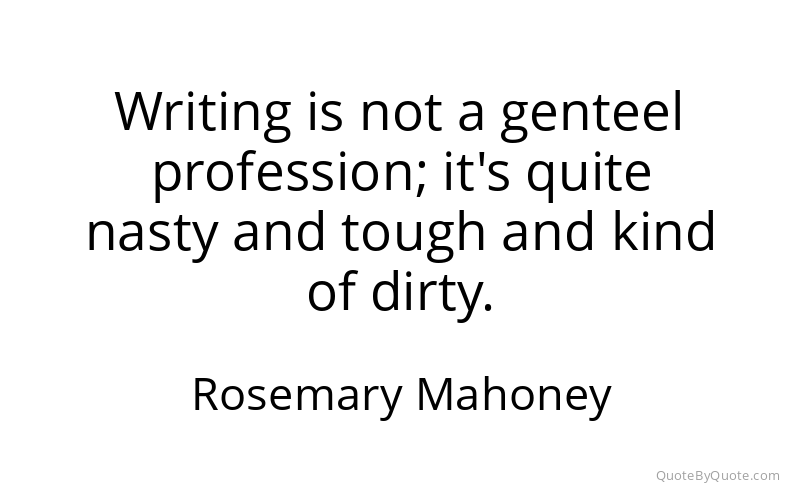 Preview image for this quote by Rosemary Mahoney
