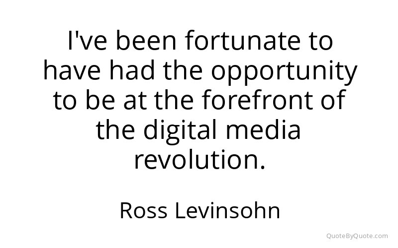 Preview image for this quote by Ross Levinsohn