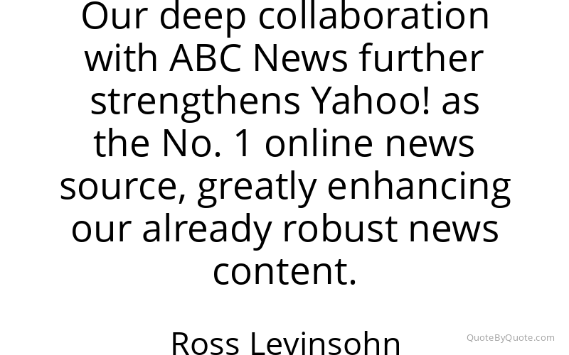 Preview image for this quote by Ross Levinsohn