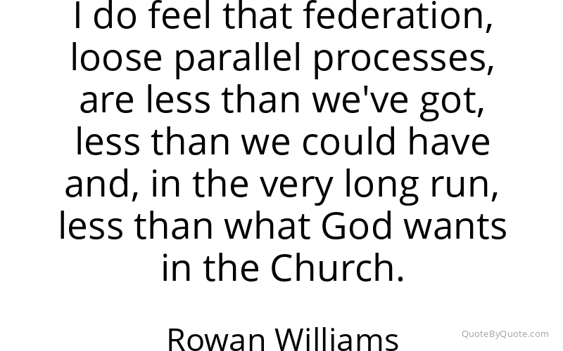 Preview image for this quote by Rowan Williams