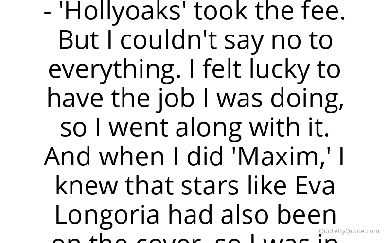 Preview image for this quote by Roxanne McKee