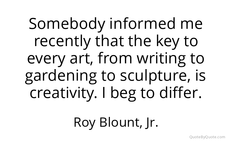 Preview image for this quote by Roy Blount, Jr.