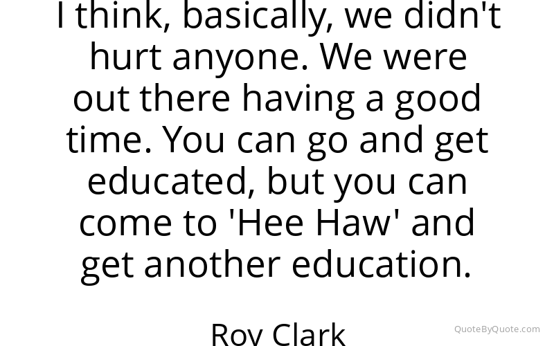 Preview image for this quote by Roy Clark