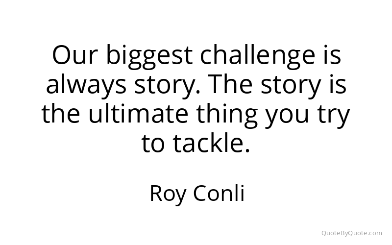 Preview image for this quote by Roy Conli