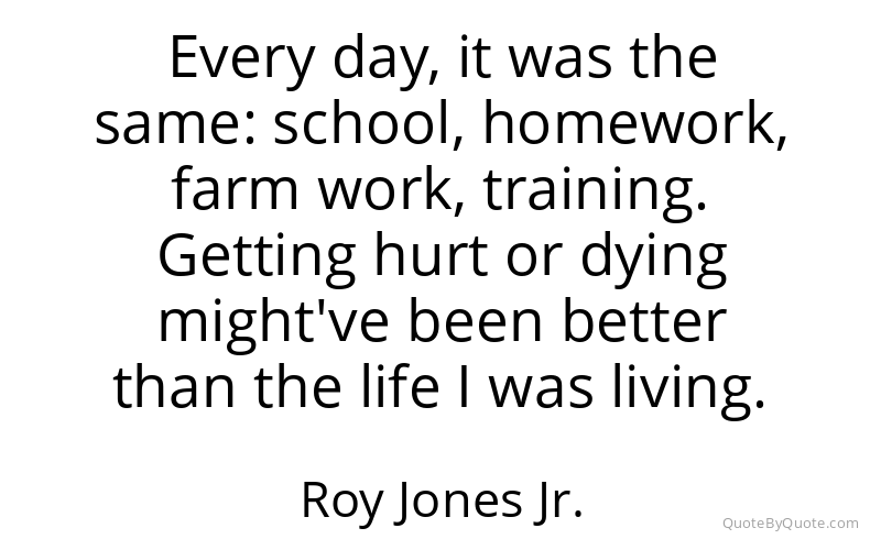 Preview image for this quote by Roy Jones Jr.