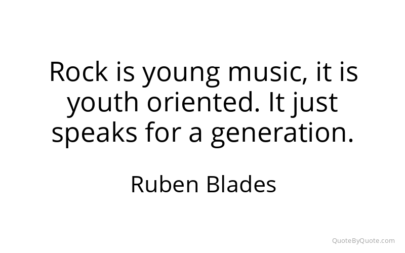 Preview image for this quote by Ruben Blades
