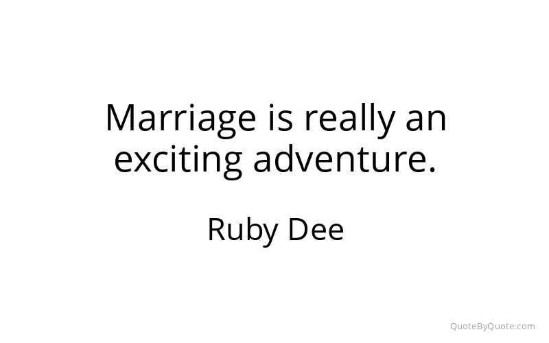 Preview image for this quote by Ruby Dee