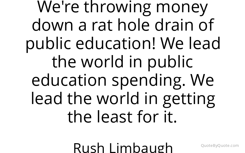 Preview image for this quote by Rush Limbaugh