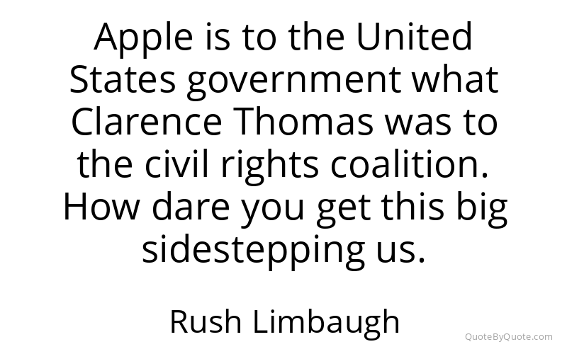 Preview image for this quote by Rush Limbaugh