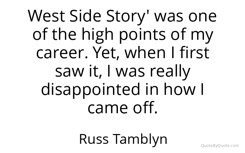 Preview image for this quote by Russ Tamblyn
