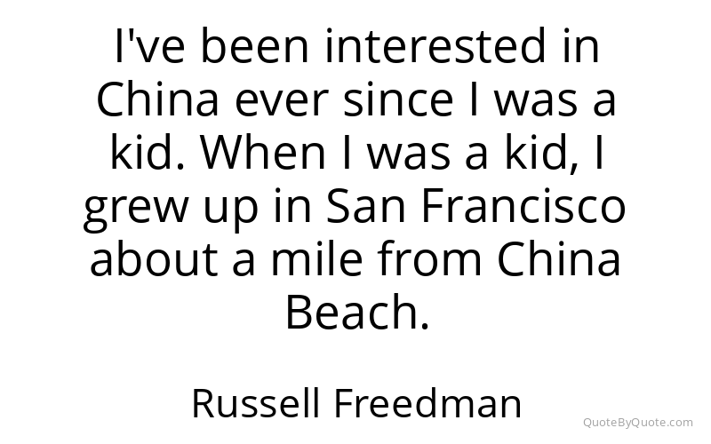 Preview image for this quote by Russell Freedman