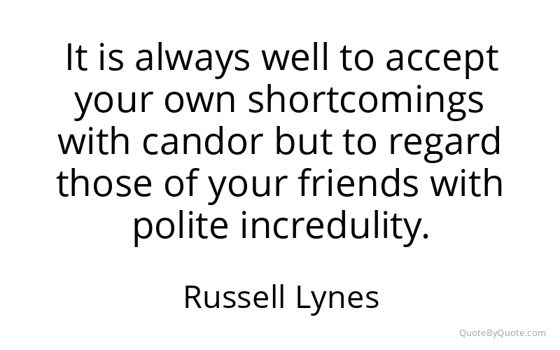 Preview image for this quote by Russell Lynes