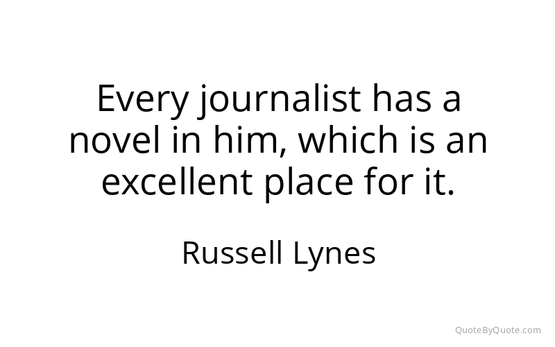Preview image for this quote by Russell Lynes