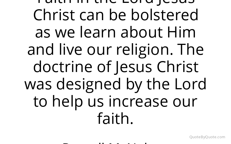 Preview image for this quote by Russell M. Nelson