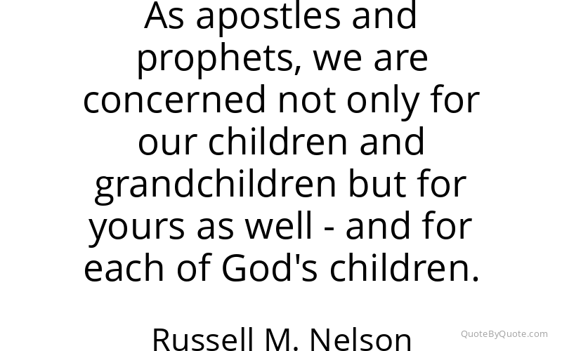 Preview image for this quote by Russell M. Nelson