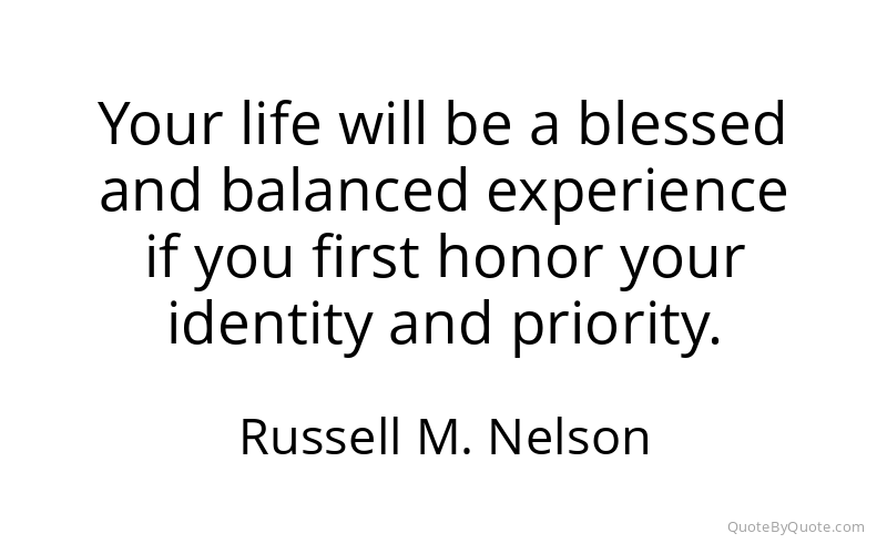 Preview image for this quote by Russell M. Nelson