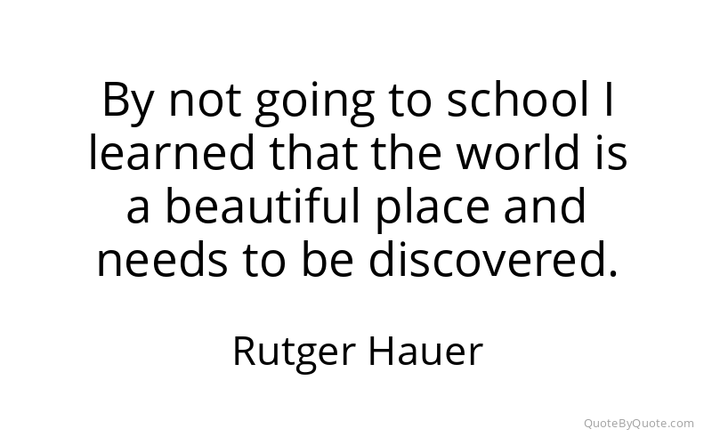 Preview image for this quote by Rutger Hauer