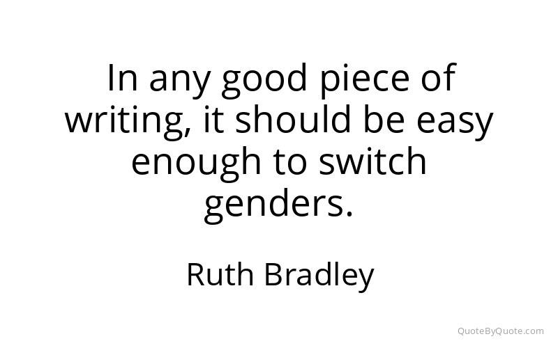 Preview image for this quote by Ruth Bradley