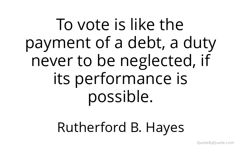 Preview image for this quote by Rutherford B. Hayes