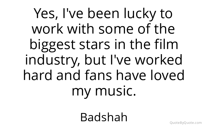 Preview image for this quote by Badshah
