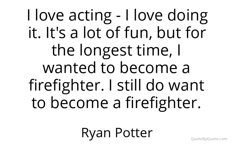 Preview image for this quote by Ryan Potter