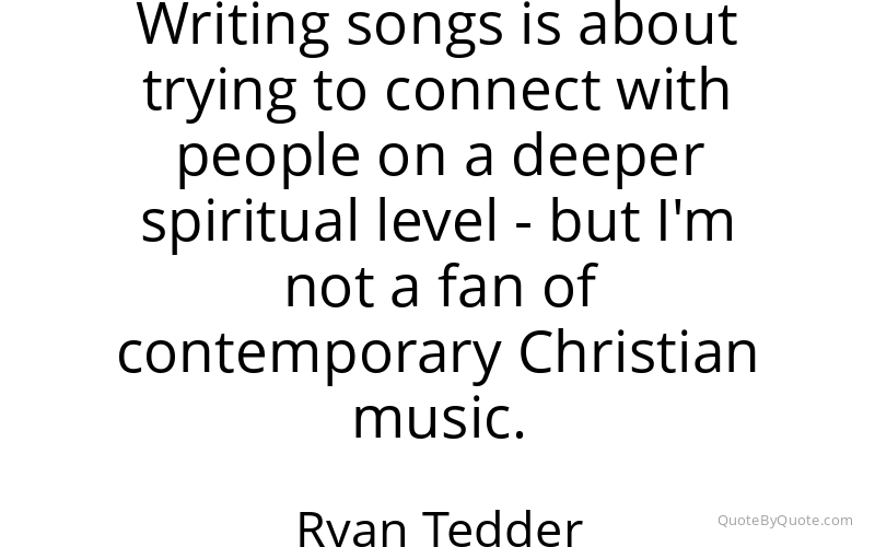 Preview image for this quote by Ryan Tedder