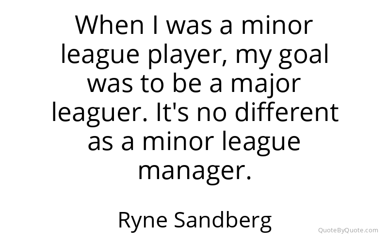 Preview image for this quote by Ryne Sandberg