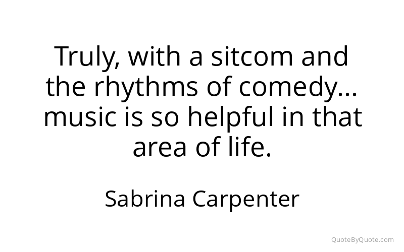 Preview image for this quote by Sabrina Carpenter