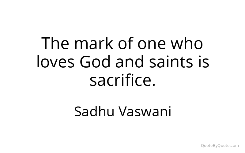 Preview image for this quote by Sadhu Vaswani