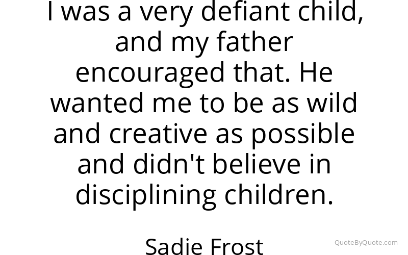 Preview image for this quote by Sadie Frost