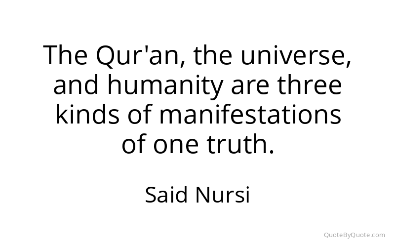 Preview image for this quote by Said Nursi