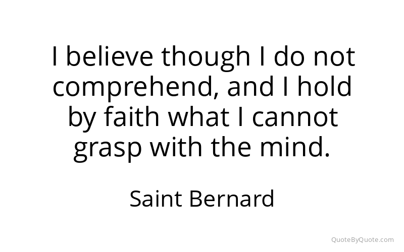 Preview image for this quote by Saint Bernard