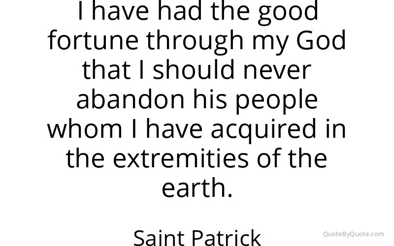 Preview image for this quote by Saint Patrick