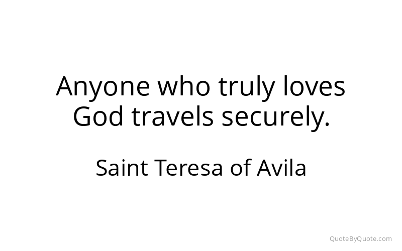 Preview image for this quote by Saint Teresa of Avila