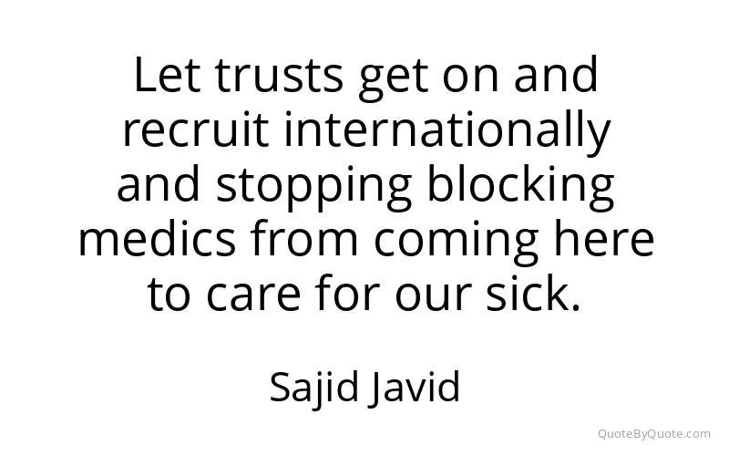 Preview image for this quote by Sajid Javid