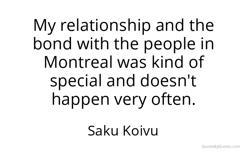 Preview image for this quote by Saku Koivu