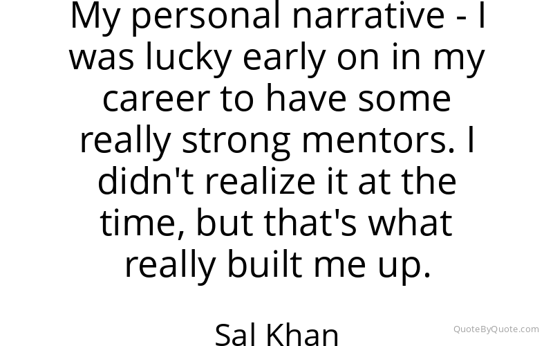 Preview image for this quote by Sal Khan