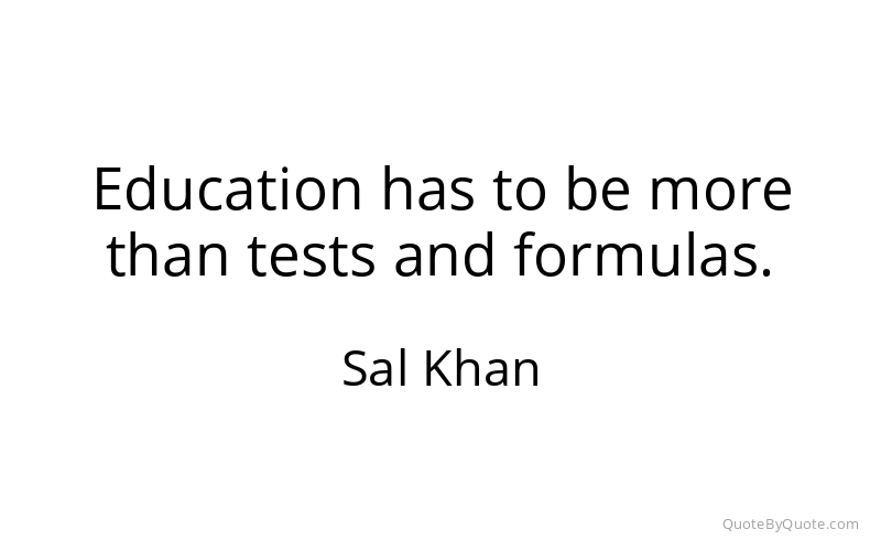 Preview image for this quote by Sal Khan