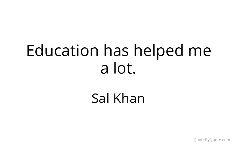 Preview image for this quote by Sal Khan