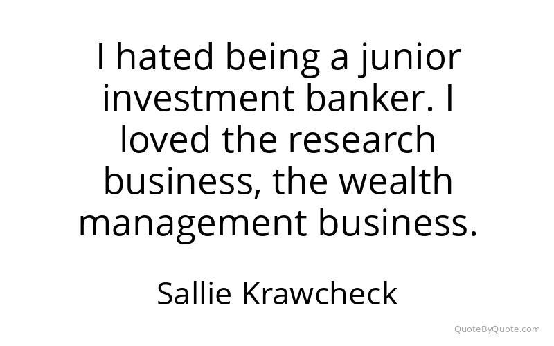 Preview image for this quote by Sallie Krawcheck
