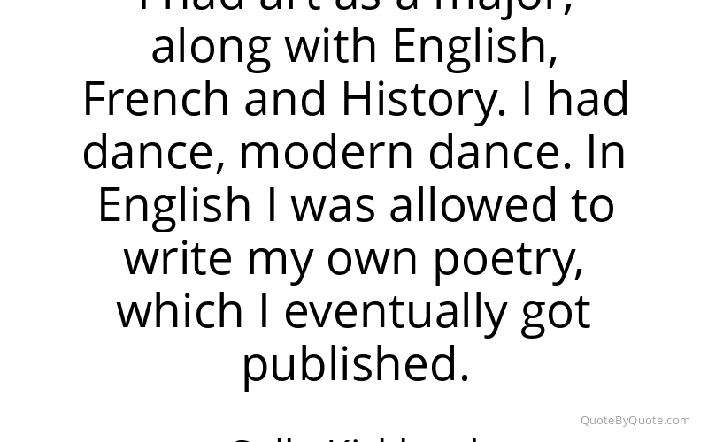 Preview image for this quote by Sally Kirkland