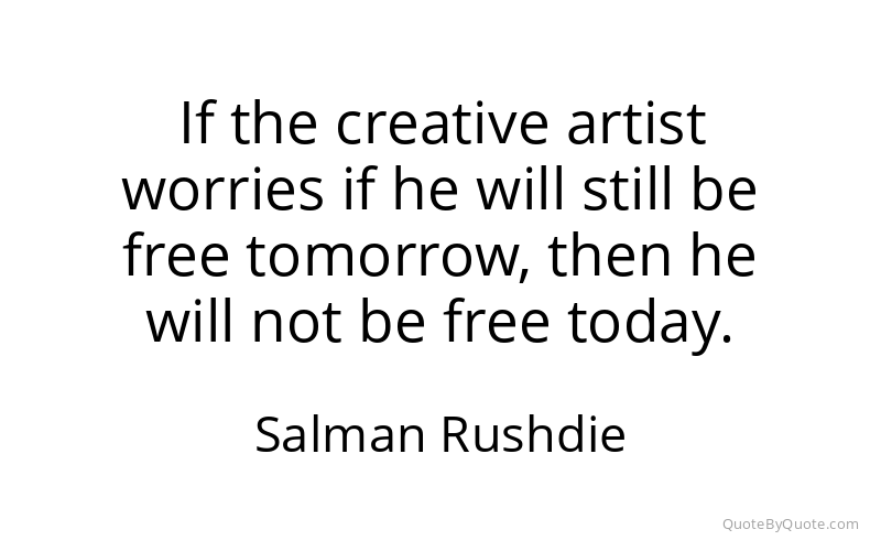 Preview image for this quote by Salman Rushdie
