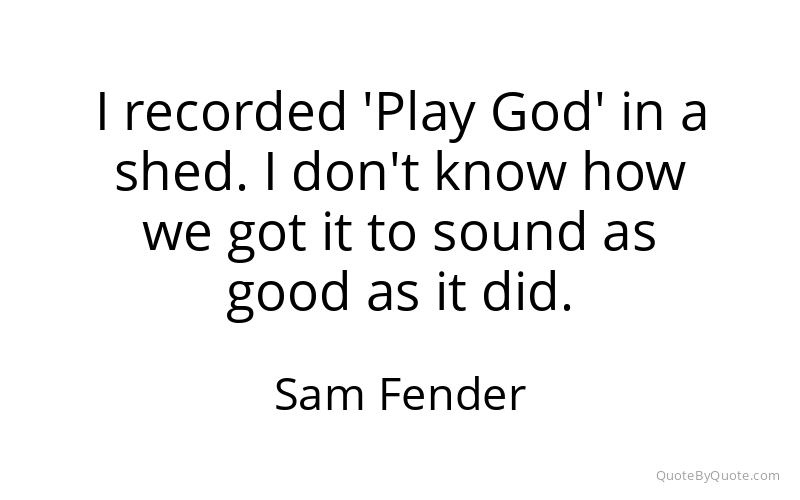 Preview image for this quote by Sam Fender