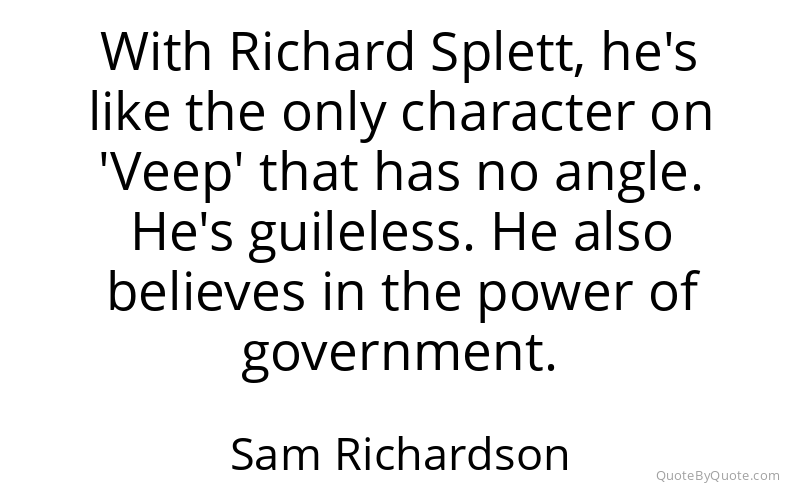Preview image for this quote by Sam Richardson