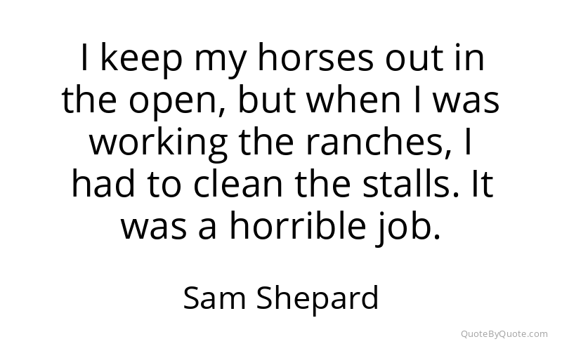 Preview image for this quote by Sam Shepard