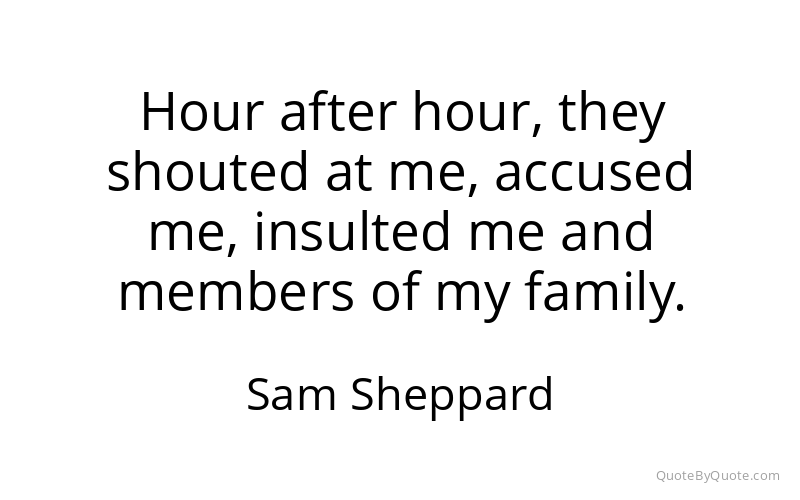 Preview image for this quote by Sam Sheppard