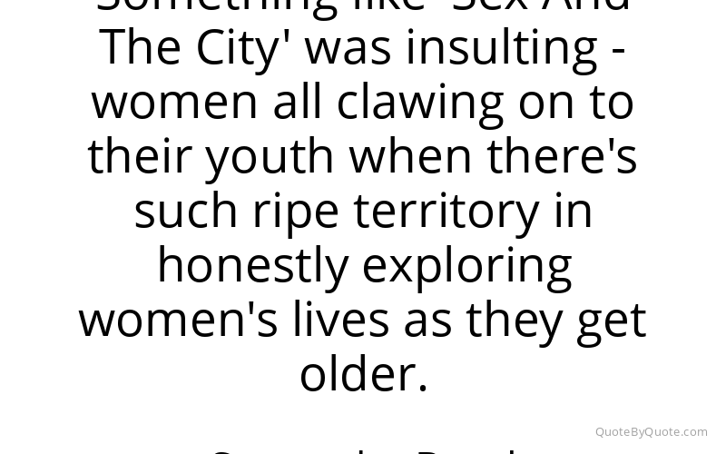 Preview image for this quote by Samantha Bond